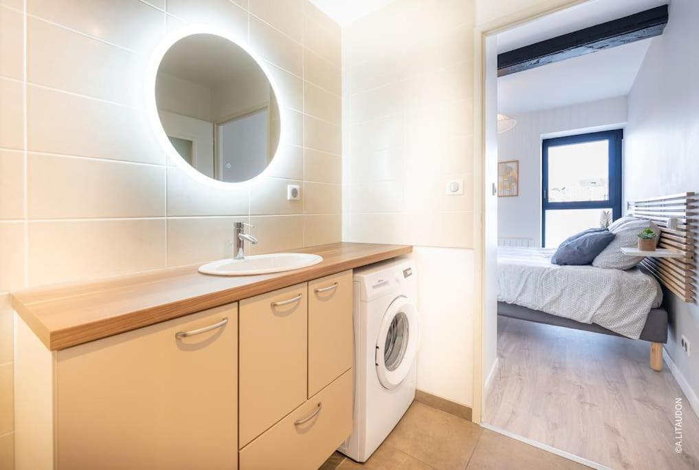 Appartement T2 Climatise Le Quai 391 Saint-Laurent-sur-Saone Bagian luar foto