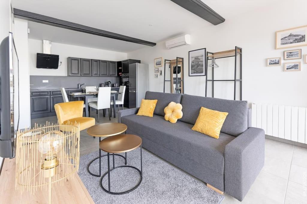 Appartement T2 Climatise Le Quai 391 Saint-Laurent-sur-Saone Bagian luar foto
